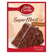 Betty Crocker Milk Chocolate Cake