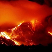 Lava Flow, Pacaya, Guatemala