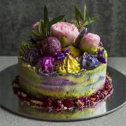 Raw Rainbow Vegan Cheesecake