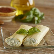 Vegetarian Manicotti