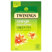 Twinings Orange & Lotus Flower Green Tea