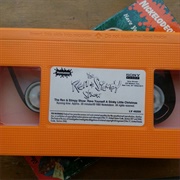 Nickelodeon Orange VHS Tapes