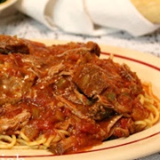 Creole Beef With Noodles
