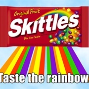 Taste the Rainbow (Skittles)
