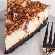 Bourbon Chocolate Pecan Cheesecake