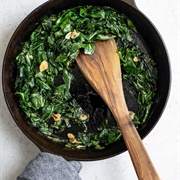 Iron Skillet Collard Greens