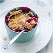 Apple Plum Cobbler