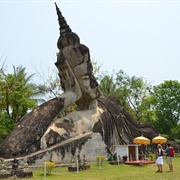 Buddha Park Near Vientiane