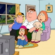 The Griffins in Family Guy