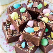 Chocolate Easter Fudge