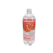 Weis Quality Ruby Red Grapefruit Seltzer