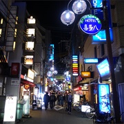 Nightlife in Doyamacho, Osaka
