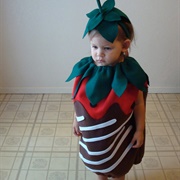 Chocolate-Covered Strawberry Costume