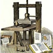 Johannes Gutenberg Advances the Printing Press in Europe (C. 1455)