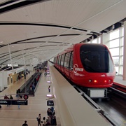 Taken a Airport Tram