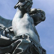 Statue of Archangel Michael, Castel Saint Angelo, Rome, Italy