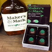 Art Eatables Maker's Mark Mint Julep Truffles