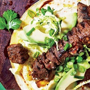 Beef Kebab Burrito