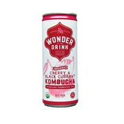 Wonder Drink Kombucha Cherry &amp; Black Currant