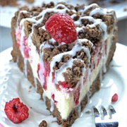 Chocolate Raspberry Cheesecake Crumb Cake