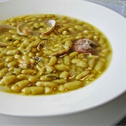 Verdinas Con Almejas