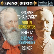 Jascha Heifetz - Brahms, Tchaikovsky Violin Concertos