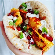 Avocado Pomegranate Wrap