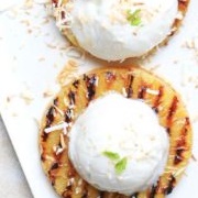 Pina Colada Grilled Pineapple