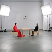 Marina Abramovic at the Museum of Modern Art
