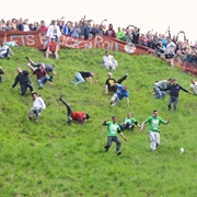 Cooper's Hill Cheese Rolling