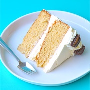White Chocolate Salted Caramel Cake