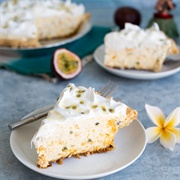 Passionfruit Chiffon Pie