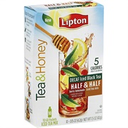Lipton Tea & Honey Half Berry Lemonade and Half Decaf Tea