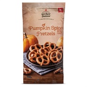 Pumpkin Spice Pretzels