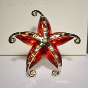 Swarovski Starfish Brooch