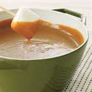 Peanut Butterscotch Fondue