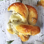 Brie Stuffed Pretzel
