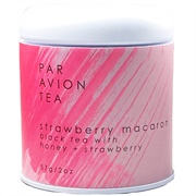 Par Avion Tea Strawberry Macaron