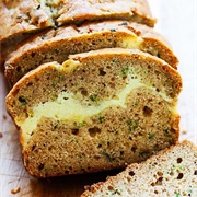 Zucchini Bread With Cheesecake Ribbon