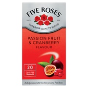 Five Roses Passion Fruit & Cranberry Tea