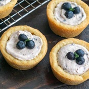 Blueberry Cheesecake Cookie Cups
