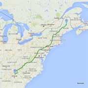 Appalachian Trail, Maine to Georgia