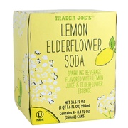 Trader Joe's Lemon Elderflower Soda