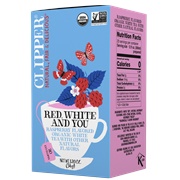 Clipper Red, White and You Tea