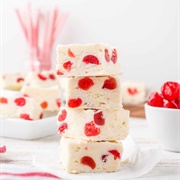 Cherry Cheesecake Fudge