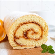 Apricot Swiss Roll