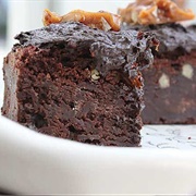 Pecan, Bourbon and Bacon Brownies
