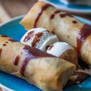 Banana Spring Rolls