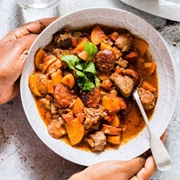 Stew With Minced Venison