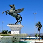 Pegasus Statue
